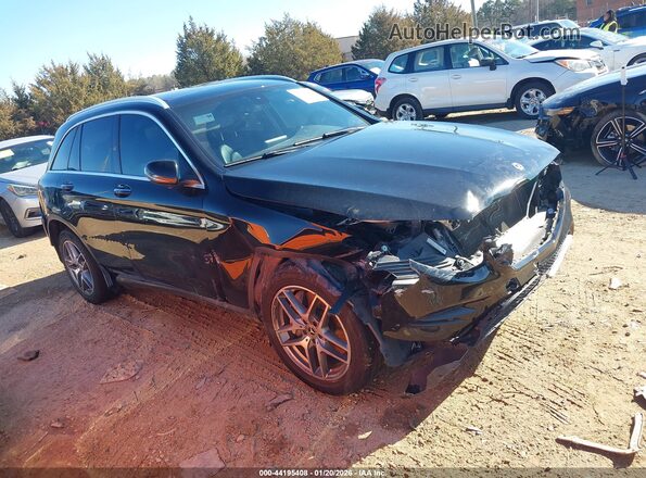 WDC0G4JBXKV127583 2019 MERCEDES-BENZ GLC 300 Черный Передняя правая четверть