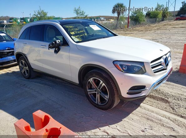 WDC0G4KB0KF544364 2019 MERCEDES-BENZ GLC 300 Белый Передняя правая четверть