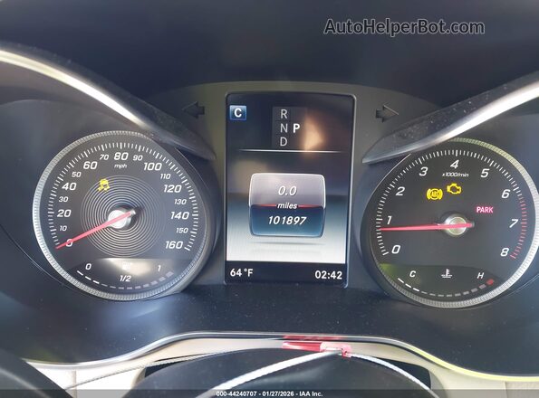 WDC0G4KB0KF544364 2019 MERCEDES-BENZ GLC 300 Белый Вид задних сидений