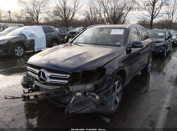 WDC0G4KB0KF574190 2019 MERCEDES-BENZ GLC 300 Синий Передняя левая четверть