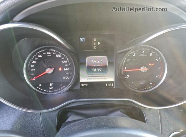 WDC0G4KB2JV021500 2018 MERCEDES-BENZ GLC-CLASS Черный Вид щитка приборов
