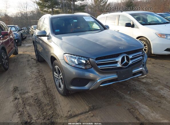WDC0G4KB3JV111268 2018 MERCEDES-BENZ GLC 300 Серый Передняя правая четверть