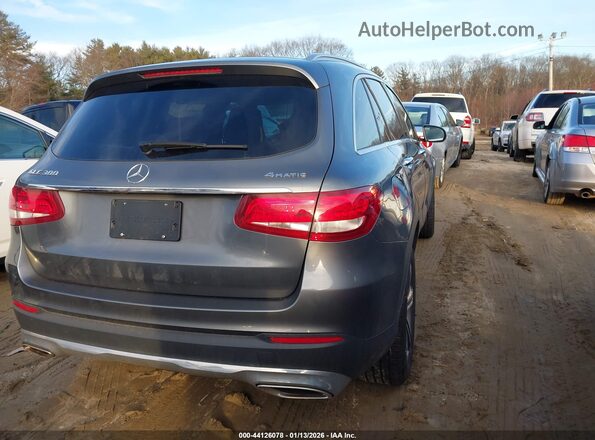 WDC0G4KB3JV111268 2018 MERCEDES-BENZ GLC 300 Серый Задняя правая четверть