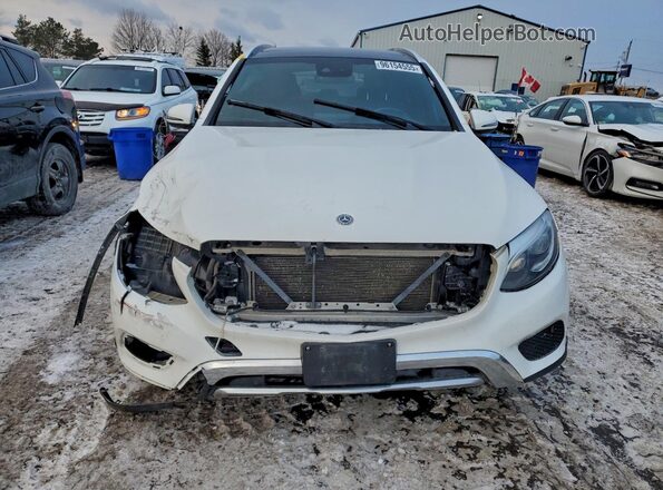 WDC0G4KB4JV057835 2018 MERCEDES-BENZ GLC-CLASS White Widok z przodu