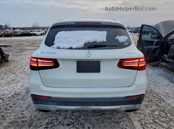 WDC0G4KB4JV057835 2018 MERCEDES-BENZ GLC-CLASS White Widok z tyłu