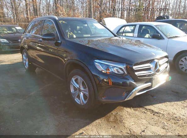 WDC0G4KB7JV112908 2018 MERCEDES-BENZ GLC 300 Черный Передняя правая четверть