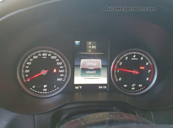 WDC0G4KB9GF059745 2016 MERCEDES-BENZ GLC-CLASS Серебряный Вид щитка приборов
