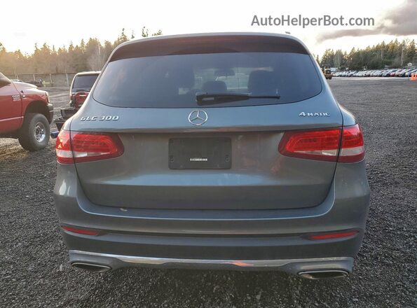 WDC0G4KB9GF059745 2016 MERCEDES-BENZ GLC-CLASS Серебряный Вид сзади