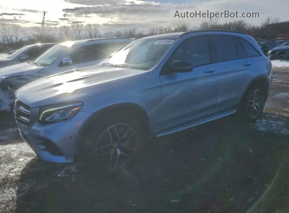 WDC0G4KB9HF152685 2017 MERCEDES-BENZ GLC-CLASS Серебряный Передняя левая четверть