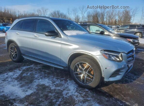 WDC0G4KB9HF152685 2017 MERCEDES-BENZ GLC-CLASS Серебряный Передняя правая четверть