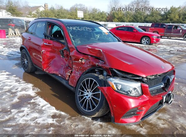 WDC0G6EB4KF562759 2019 MERCEDES-BENZ AMG GLC 43 Красный Вид спереди