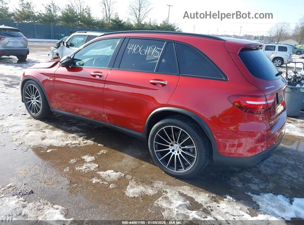 WDC0G6EB4KF562759 2019 MERCEDES-BENZ AMG GLC 43 Красный Задняя левая четверть