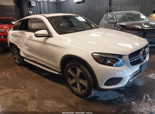 WDC0J4KB1JF403898 2018 MERCEDES-BENZ GLC 300 COUPE Белый Передняя правая четверть
