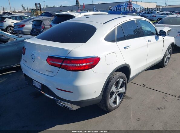 WDC0J4KB3KF581569 2019 MERCEDES-BENZ GLC 300 COUPE Белый Задняя правая четверть