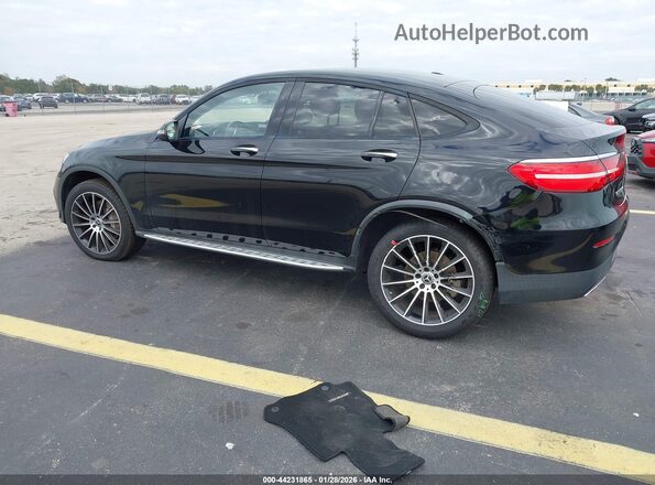 WDC0J4KB6JF296458 2018 MERCEDES-BENZ GLC 300 COUPE Черный Задняя левая четверть