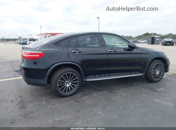 WDC0J4KB6JF296458 2018 MERCEDES-BENZ GLC 300 COUPE Черный Задняя правая четверть