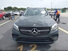 2018 Mercedes-benz Glc 300 Coupe 4matic Черный vin: WDC0J4KB6JF296458