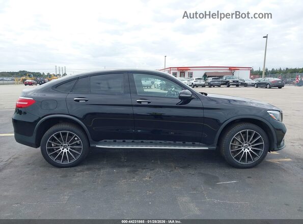 WDC0J4KB6JF296458 2018 MERCEDES-BENZ GLC 300 COUPE Черный Вид задней части салона