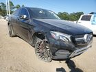 2017 Mercedes-benz Glc Coupe 300 4matic Черный vin: WDC0J4KB7HF187808