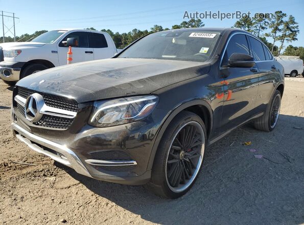 WDC0J4KB7HF187808 2017 MERCEDES-BENZ GLC-CLASS Черный Передняя левая четверть