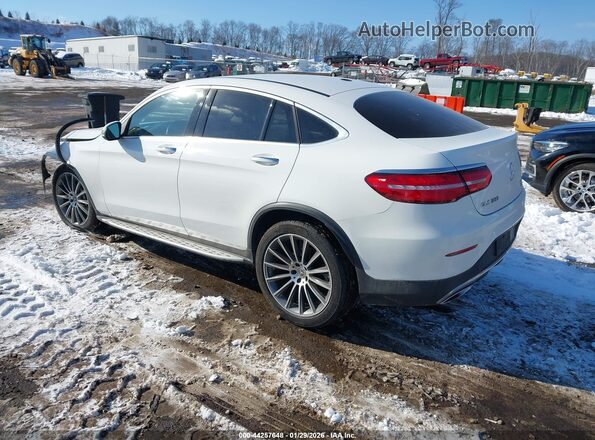 WDC0J4KB7HF250373 2017 MERCEDES-BENZ GLC 300 COUPE Белый Задняя левая четверть