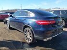 2018 Mercedes-benz Glc 300 Coupe 4matic Синий vin: WDC0J4KB7JF335347