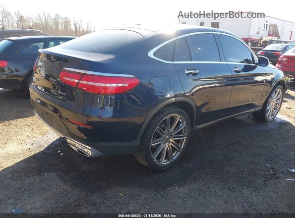 WDC0J4KB7JF335347 2018 MERCEDES-BENZ GLC 300 COUPE Синий Задняя правая четверть