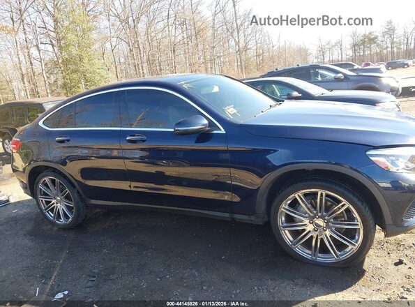 WDC0J4KB7JF335347 2018 MERCEDES-BENZ GLC 300 COUPE Синий Вид задней части салона