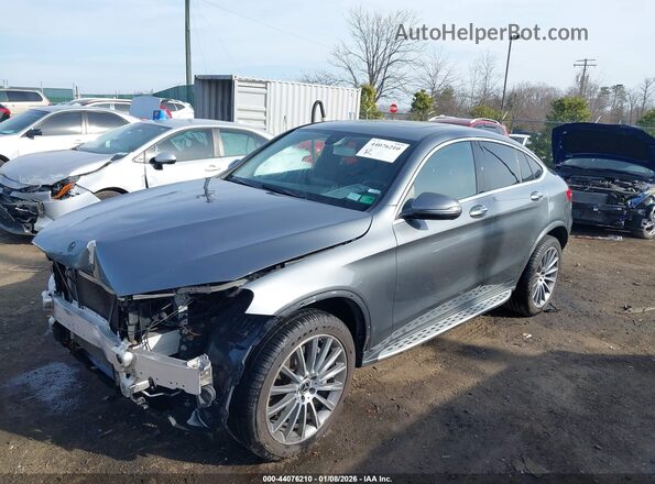 WDC0J4KB8HF290154 2017 MERCEDES-BENZ GLC 300 COUPE Серый Передняя левая четверть