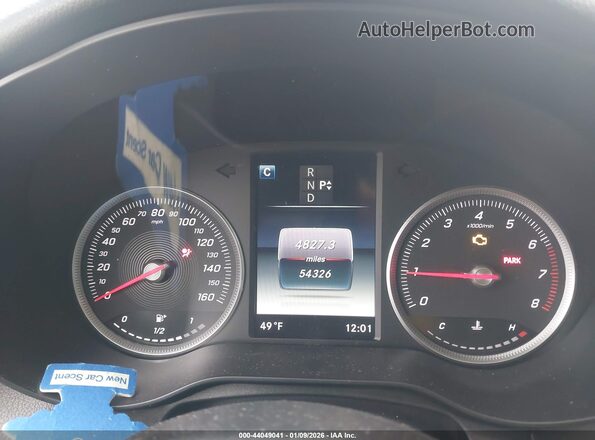 WDC0J4KB8KF574682 2019 MERCEDES-BENZ GLC 300 COUPE Black Вид задніх сидінь