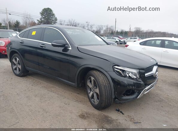 WDC0J4KB8KF574682 2019 MERCEDES-BENZ GLC 300 COUPE Black Передня права чверть