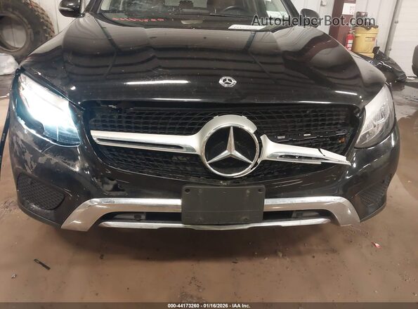 WDC0J4KB9JF353283 2018 MERCEDES-BENZ GLC 300 COUPE Черный Вид спереди