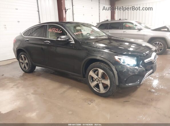 WDC0J4KB9JF353283 2018 MERCEDES-BENZ GLC 300 COUPE Черный Передняя правая четверть