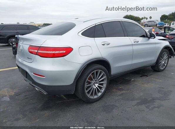 WDC0J4KB9KF542081 2019 MERCEDES-BENZ GLC 300 COUPE Серебряный Задняя правая четверть