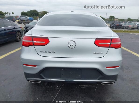 WDC0J4KB9KF542081 2019 MERCEDES-BENZ GLC 300 COUPE Серебряный 