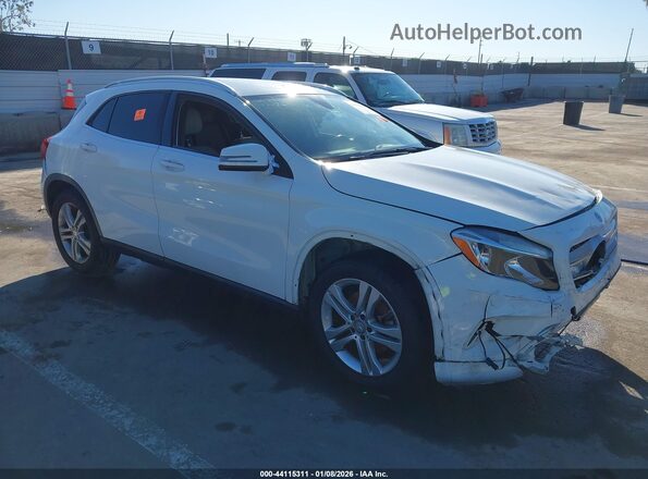 WDCTG4EB2GJ193244 2016 MERCEDES-BENZ GLA 250 White Передня права чверть