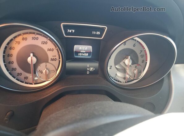 WDCTG4EB2HJ316932 2017 MERCEDES-BENZ GLA Black ხელსაწყოთა პანელის ხედი