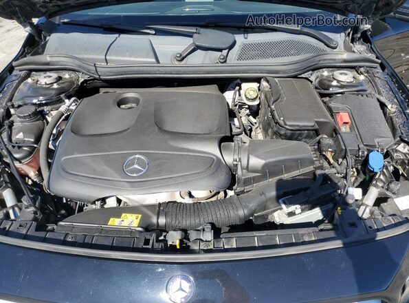 WDCTG4EB2HJ316932 2017 MERCEDES-BENZ GLA Black ძრავის განყოფილების ხედი