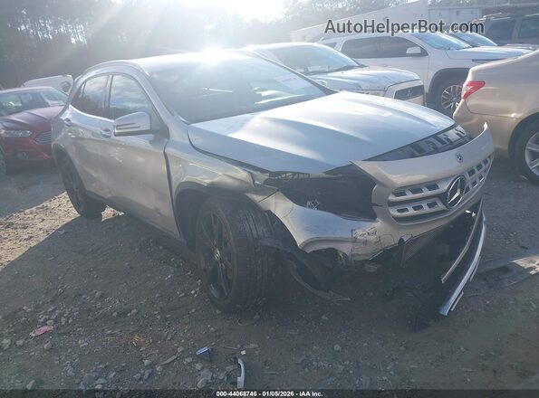 WDCTG4EB3JJ435644 2018 MERCEDES-BENZ GLA 250 Серебряный Передняя правая четверть
