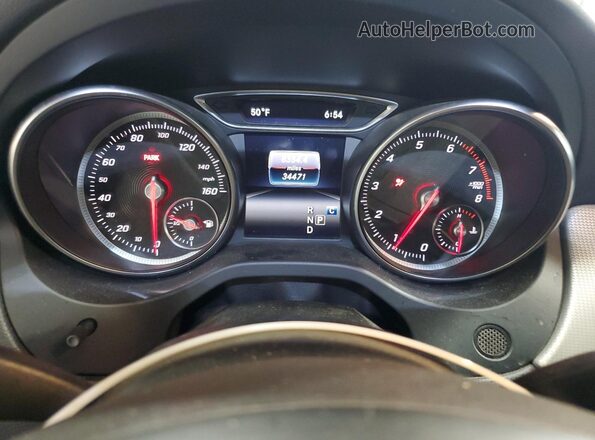 WDCTG4EB3LJ668362 2020 MERCEDES-BENZ GLA White Вид щитка приладів