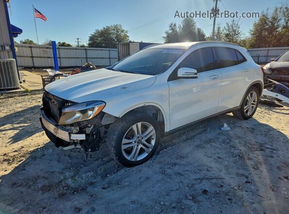 WDCTG4EB4JJ482052 2018 MERCEDES-BENZ GLA White Vista tres cuartos delantera izquierda