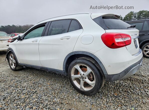 WDCTG4EB4JJ482195 2018 MERCEDES-BENZ GLA Белый Задняя правая четверть