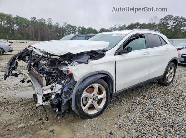 WDCTG4EB4JJ482195 2018 MERCEDES-BENZ GLA Белый Передняя левая четверть