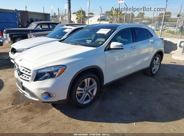 WDCTG4EB5JJ446998 2018 MERCEDES-BENZ GLA 250 Белый Передняя левая четверть