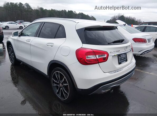 WDCTG4EB6GJ272366 2016 MERCEDES-BENZ GLA 250 White Trasero izquierdo