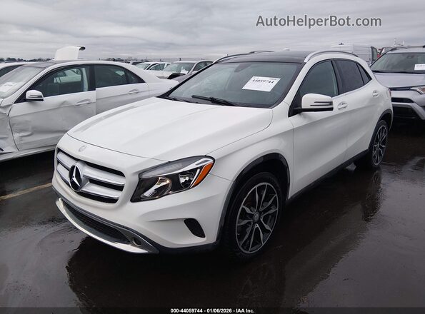 WDCTG4EB6GJ272366 2016 MERCEDES-BENZ GLA 250 White Vista tres cuartos delantera izquierda