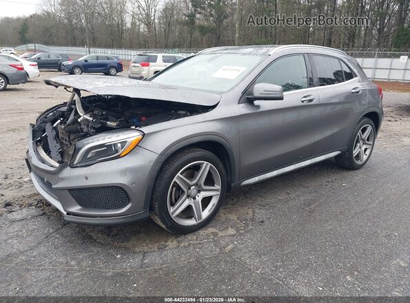 WDCTG4EB7GJ239800 2016 MERCEDES-BENZ GLA 250 Gray წინა მარცხენა ხედი სამი მეოთხედიდან