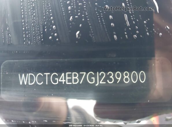 WDCTG4EB7GJ239800 2016 MERCEDES-BENZ GLA 250 Gray 