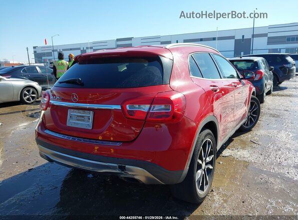 WDCTG4EB7HJ331829 2017 MERCEDES-BENZ GLA 250 Red Tył prawy