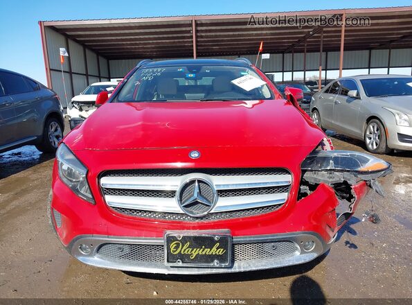 WDCTG4EB7HJ331829 2017 MERCEDES-BENZ GLA 250 Red Widok zestawu wskaźników